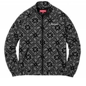 Supreme Bandana Track Jacket Black
